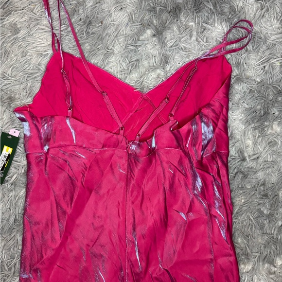 Wild Fable Iridescent Sleeveless Maxi Gown - Pink Size Extra Large NWT - Picture 5 of 5